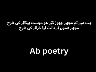 Best Friendship Poetry in Urdu